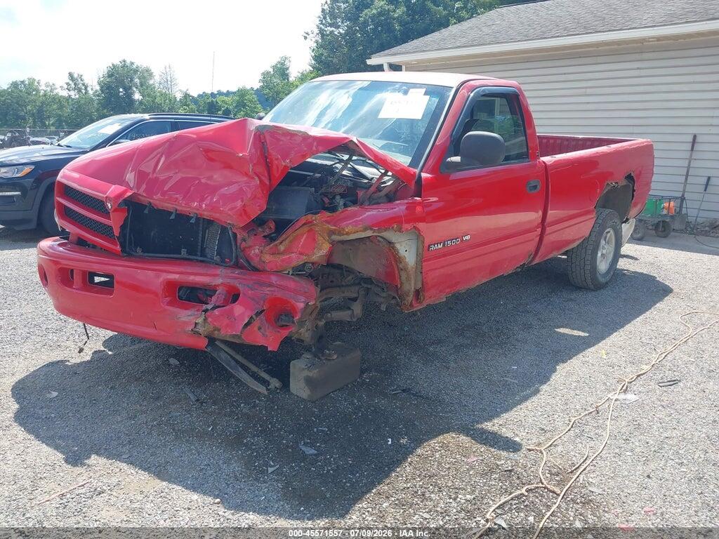 1B7HF16Z21S182139 2001 DODGE RAM 1500 photo no. 2