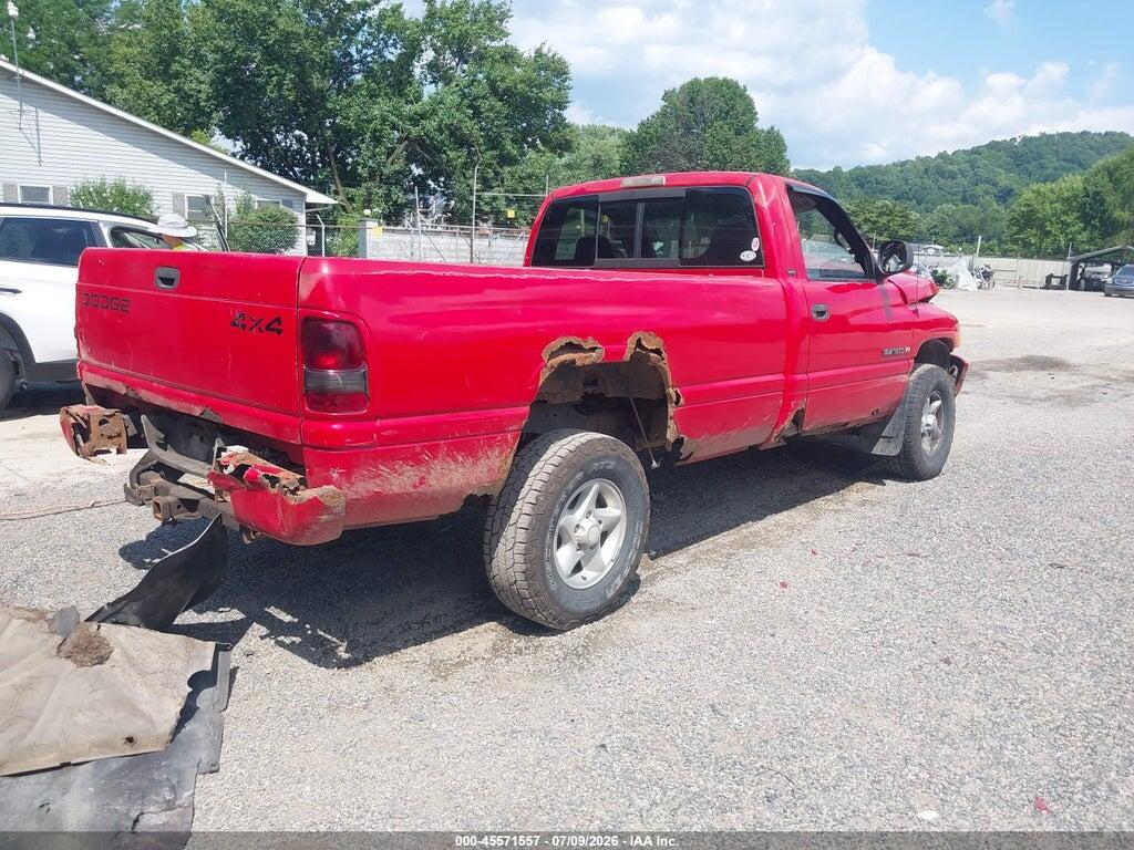 1B7HF16Z21S182139 2001 DODGE RAM 1500 photo no. 4