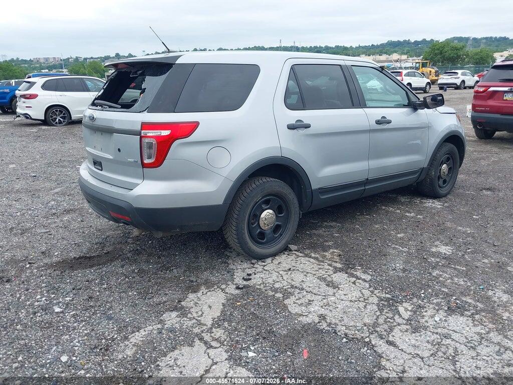 1FM5K8AR8DGB08211 2013 FORD UTILITY POLICE INTERCEPTOR photo no. 4