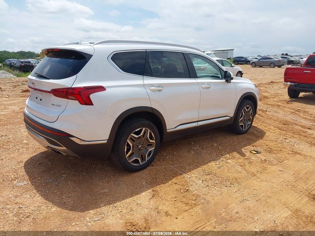 5NMS4DAL8MH318189 2021 HYUNDAI SANTA FE photo no. 4