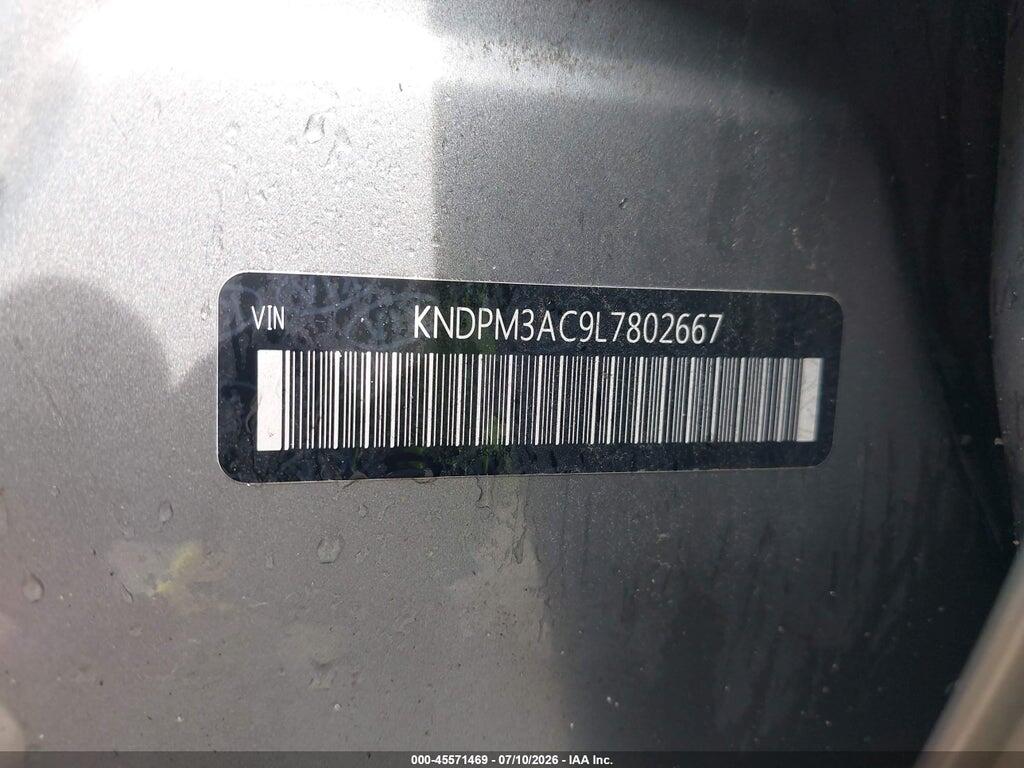 KNDPM3AC9L7802667 2020 KIA SPORTAGE photo no. 9