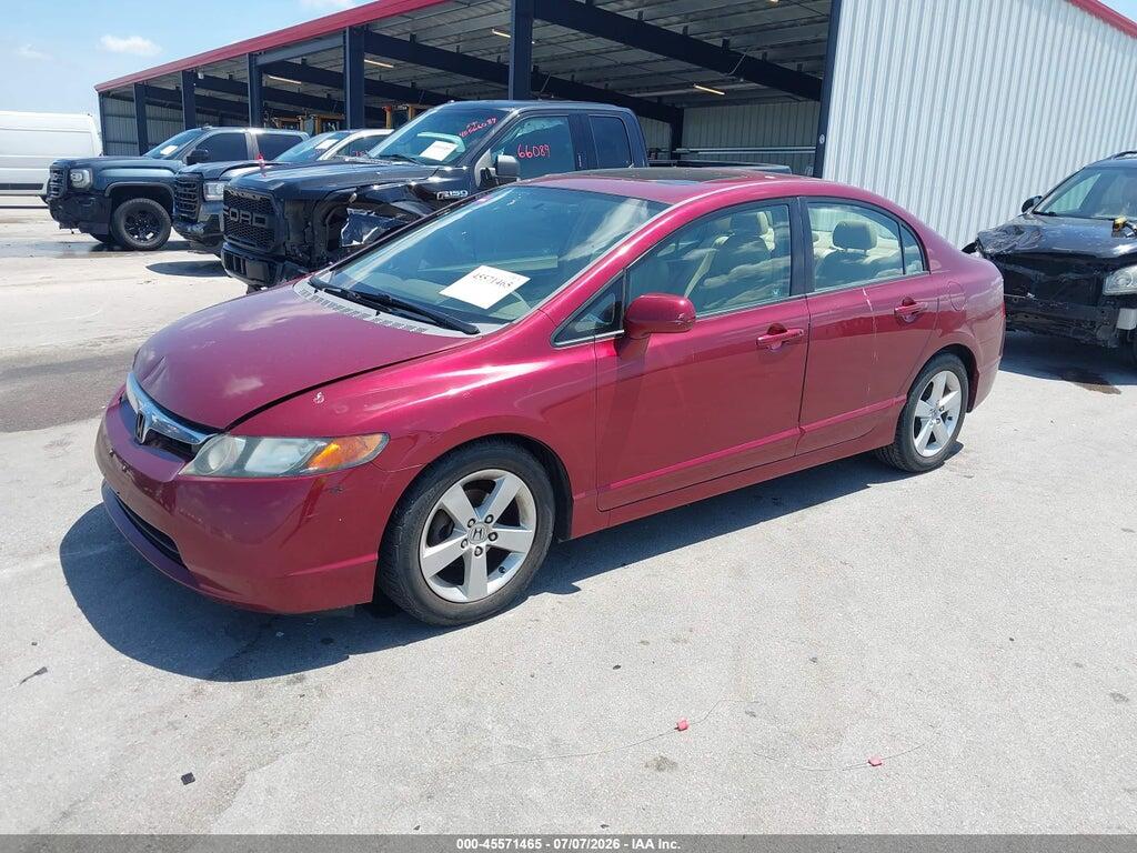 2HGFA16948H534839 2008 HONDA CIVIC photo no. 2