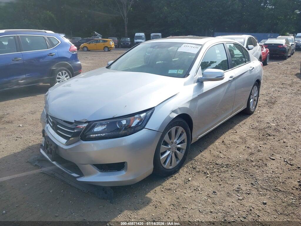 1HGCR2F80EA211973 2014 HONDA ACCORD photo no. 2