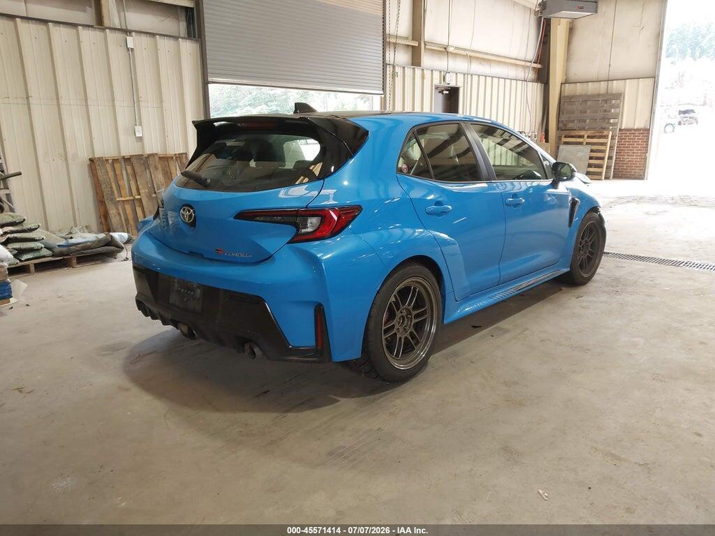 JTNABAAE0RA009489 2024 TOYOTA GR COROLLA photo no. 4