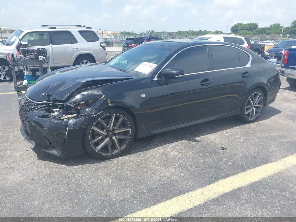 JTHEZ1BL1LA019758 2020 LEXUS GS 350 photo no. 2
