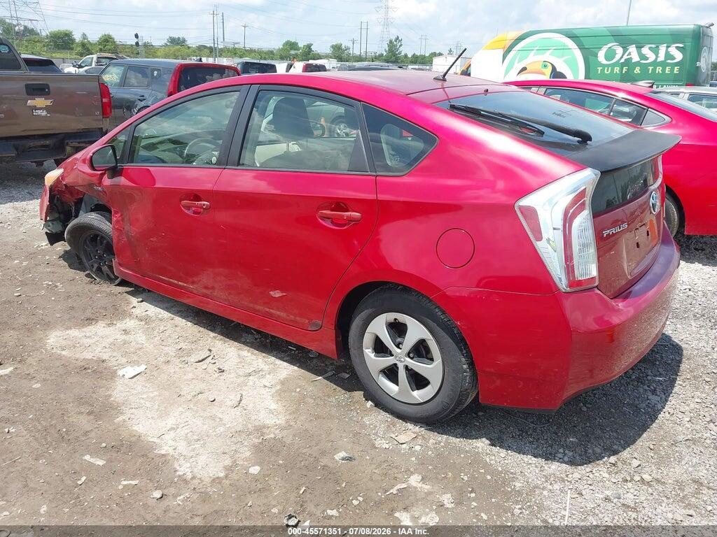 JTDKN3DU8D0349583 2013 TOYOTA PRIUS photo no. 3