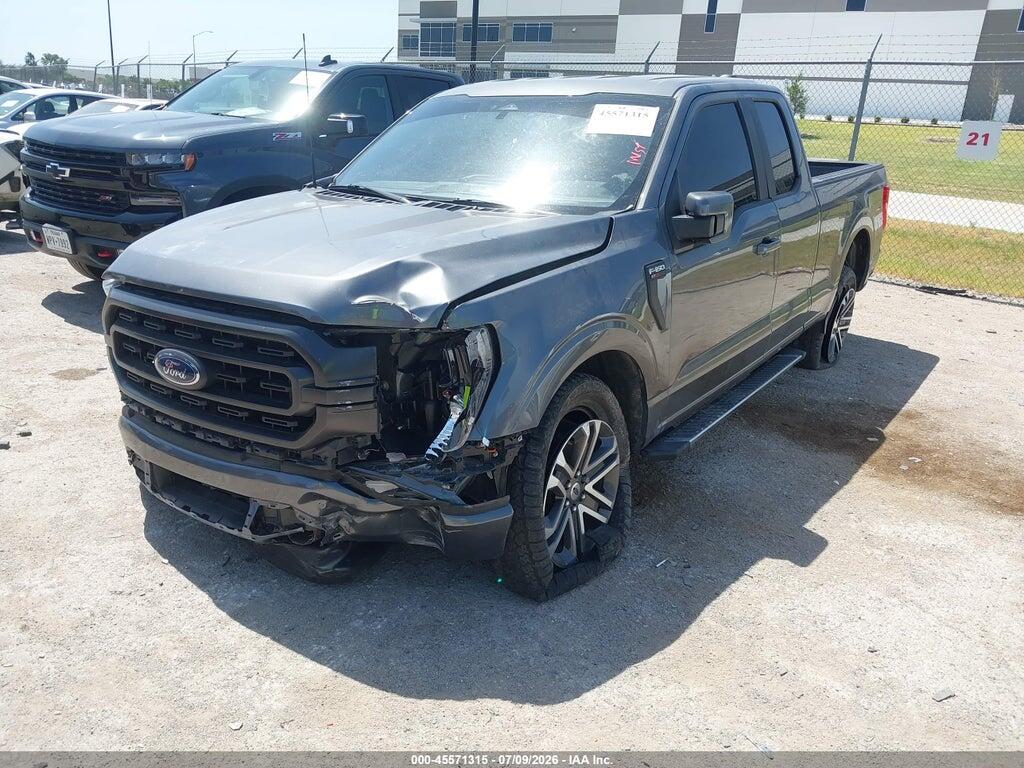 1FTEX1CPXNKF14921 2022 FORD F-150 photo no. 2