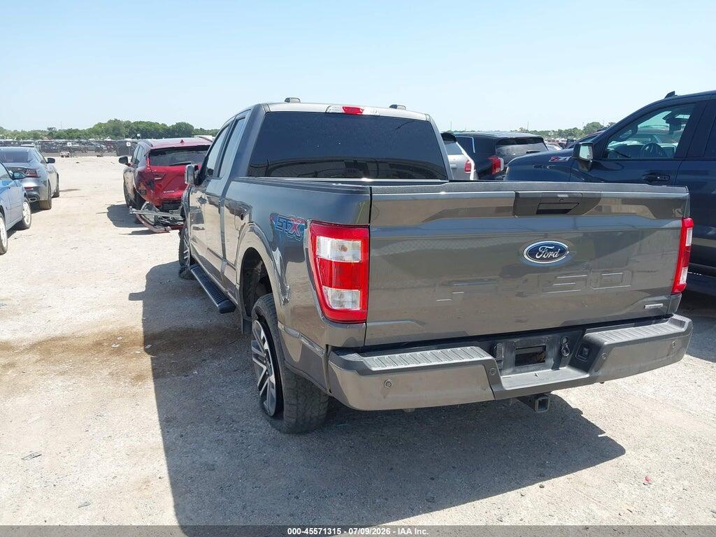 1FTEX1CPXNKF14921 2022 FORD F-150 photo no. 3
