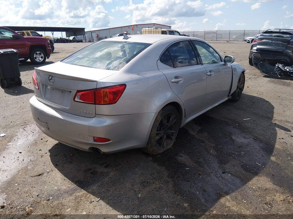 JTHBK262495092610 2009 LEXUS IS 250 photo no. 4