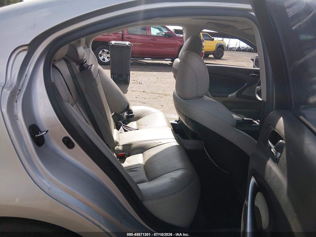 JTHBK262495092610 2009 LEXUS IS 250 photo no. 8