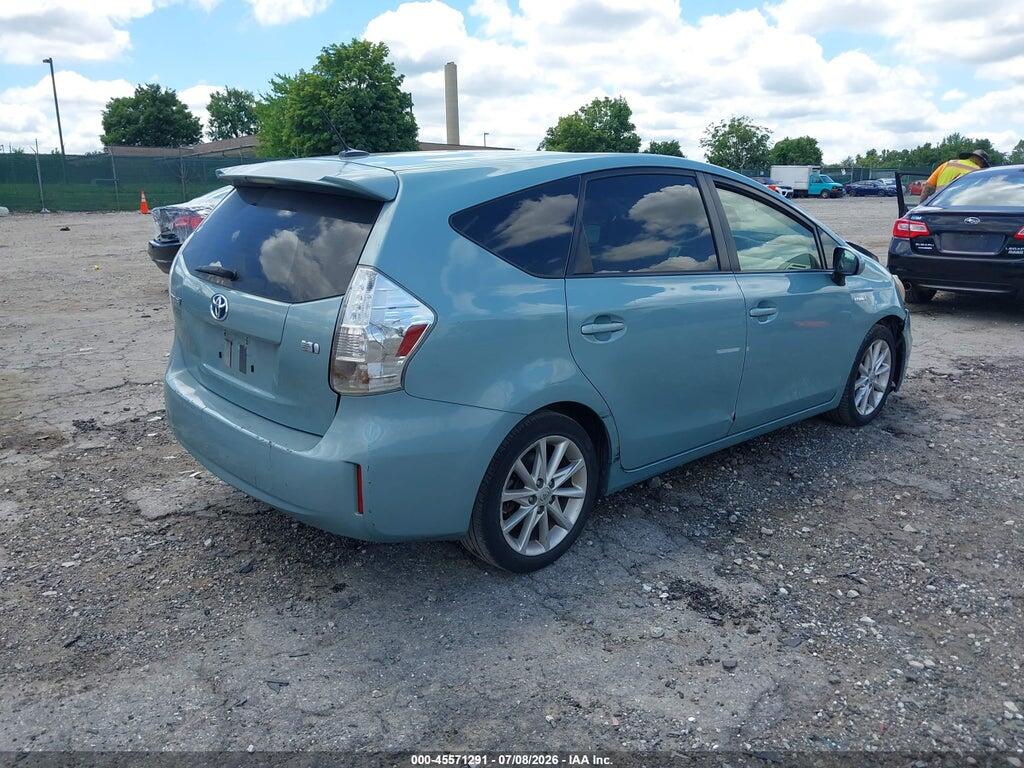 JTDZN3EU4E3294658 2014 TOYOTA PRIUS V photo no. 4