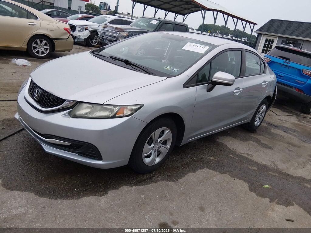 19XFB2F5XEE246989 2014 HONDA CIVIC photo no. 2