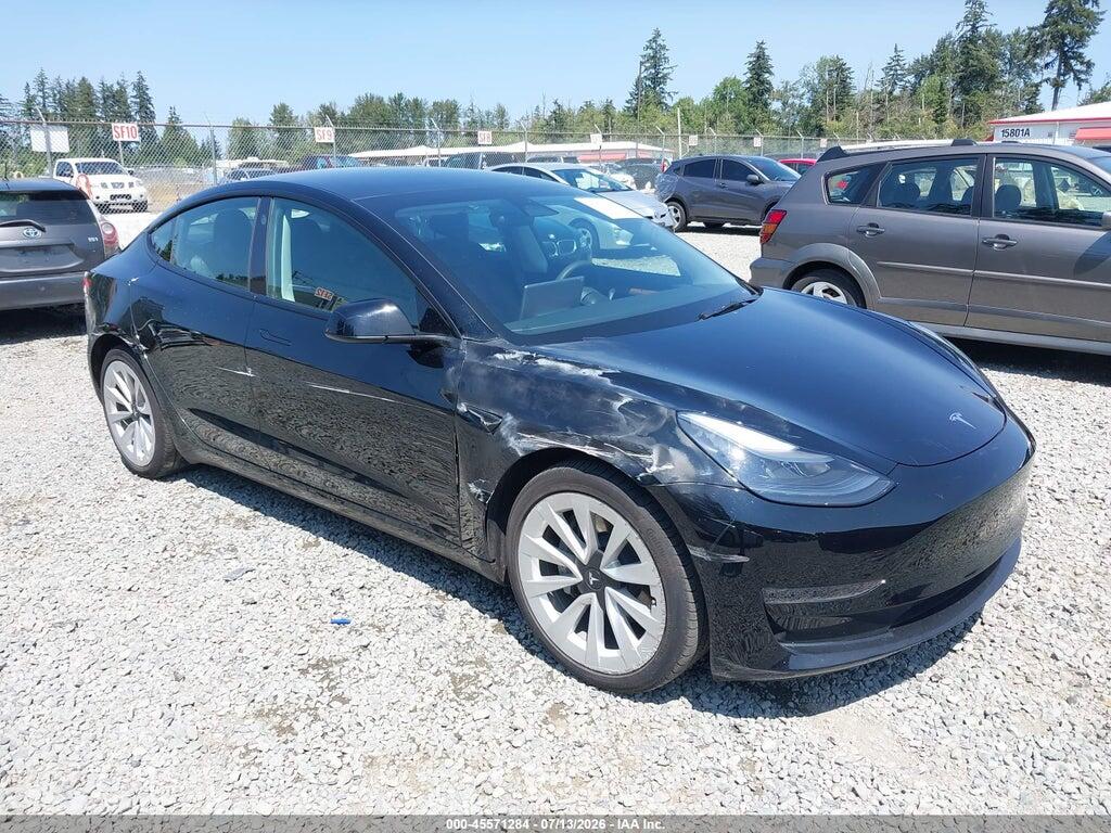 5YJ3E1EB5NF290193 2022 TESLA MODEL 3 photo no. 1