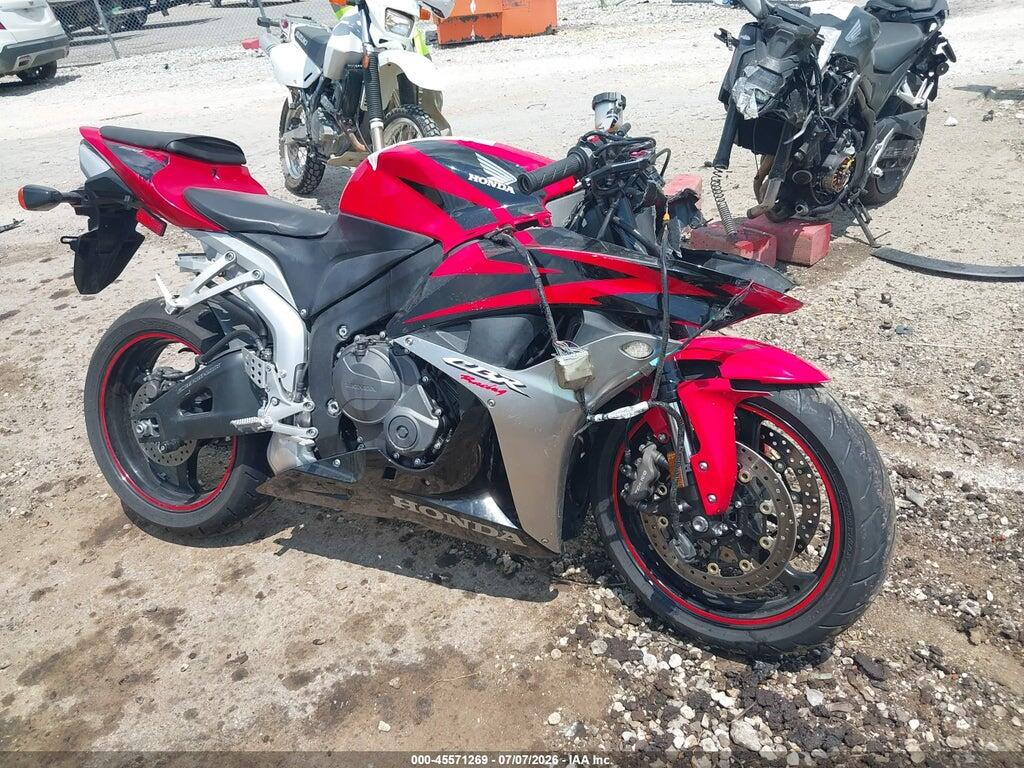JH2PC40077M005865 2007 HONDA CBR600 photo no. 1
