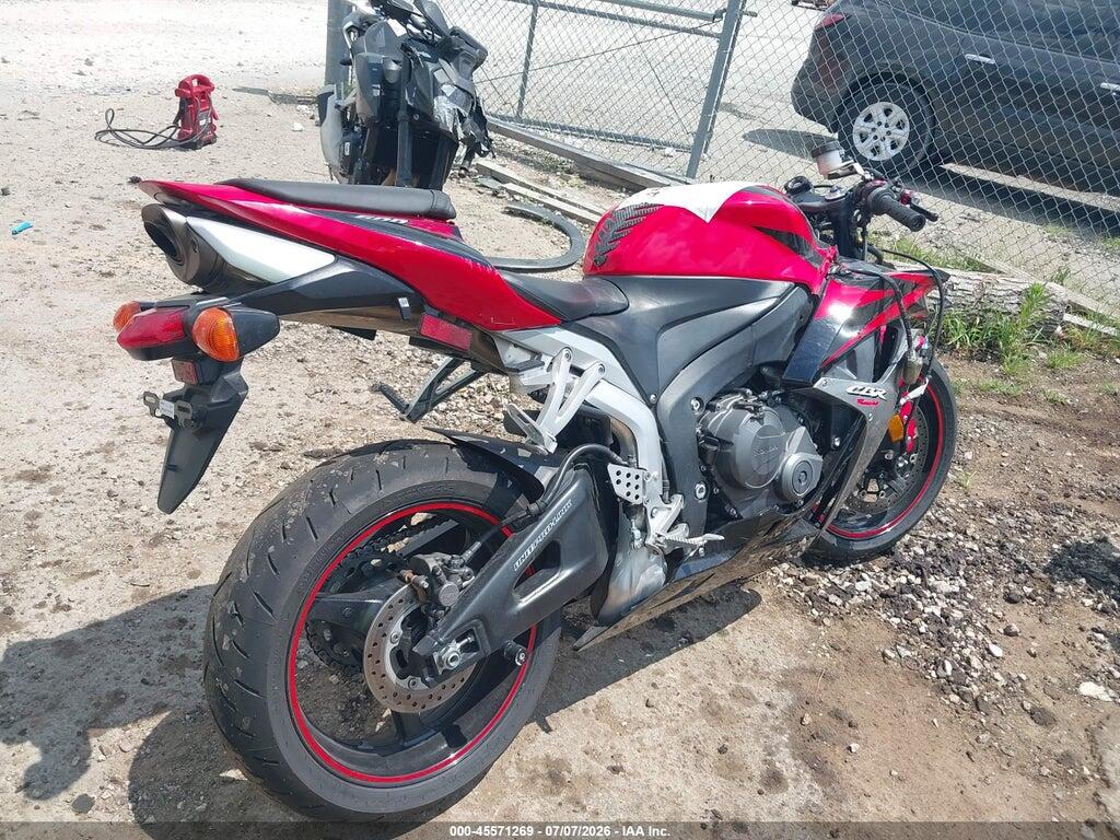 JH2PC40077M005865 2007 HONDA CBR600 photo no. 4