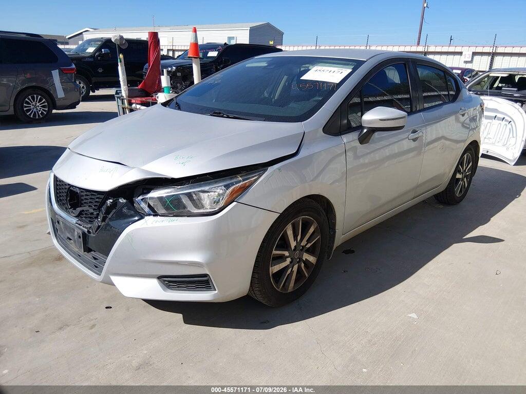 3N1CN8EV1LL801628 2020 NISSAN VERSA photo no. 2