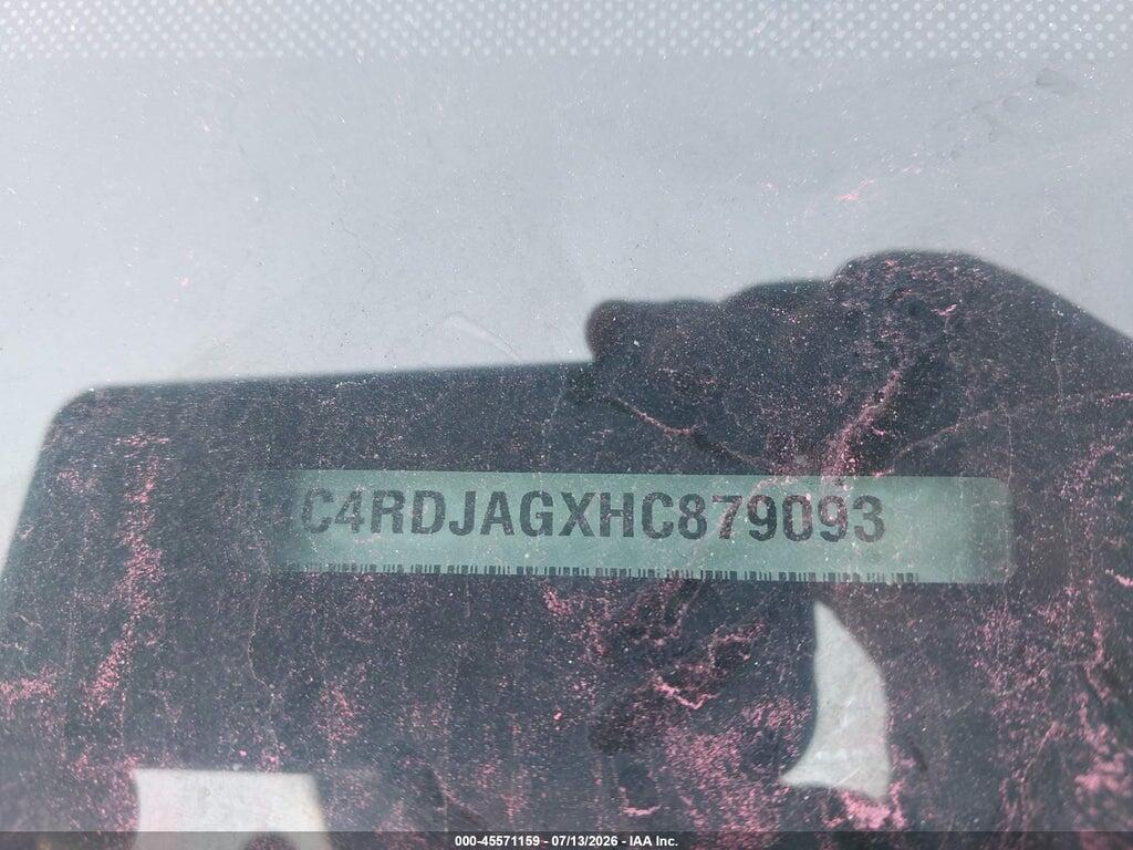 1C4RDJAGXHC879093 2017 DODGE DURANGO photo no. 9