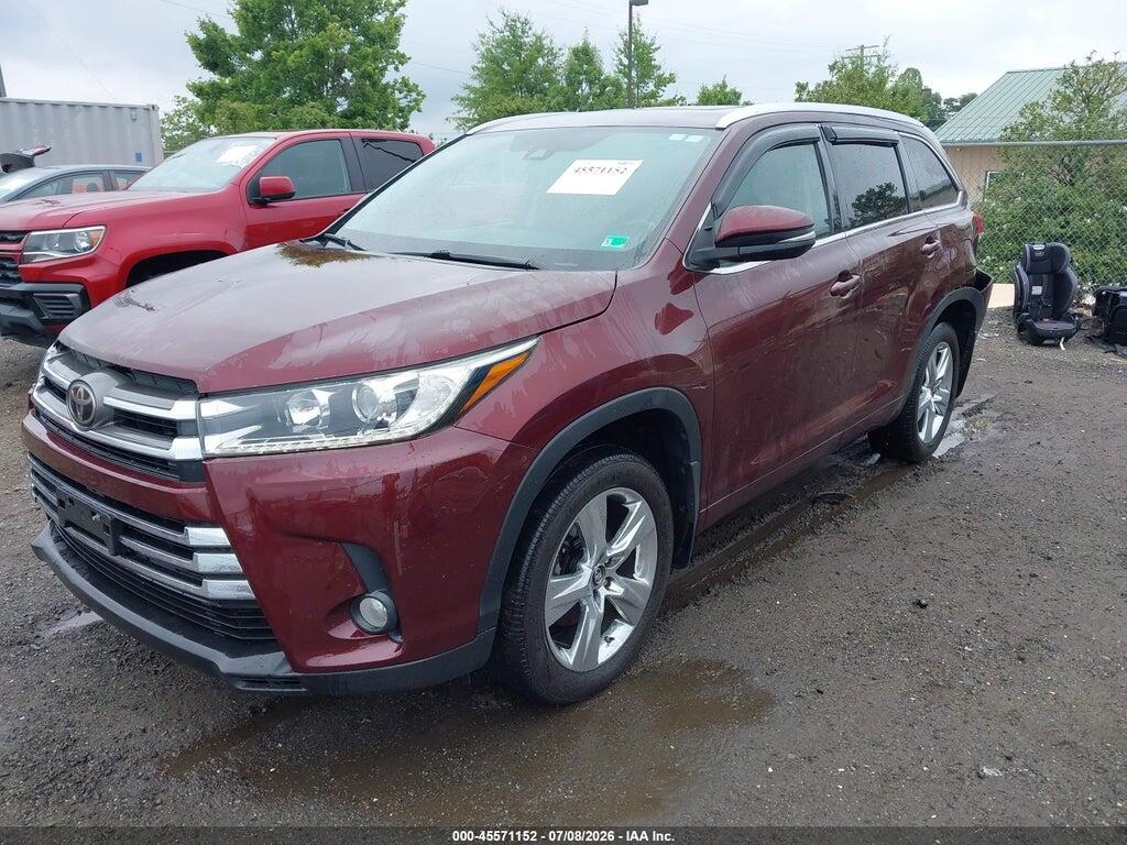 5TDDZRFH2HS474887 2017 TOYOTA HIGHLANDER photo no. 2