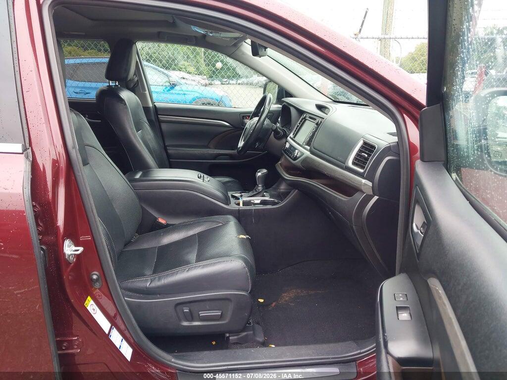5TDDZRFH2HS474887 2017 TOYOTA HIGHLANDER photo no. 5