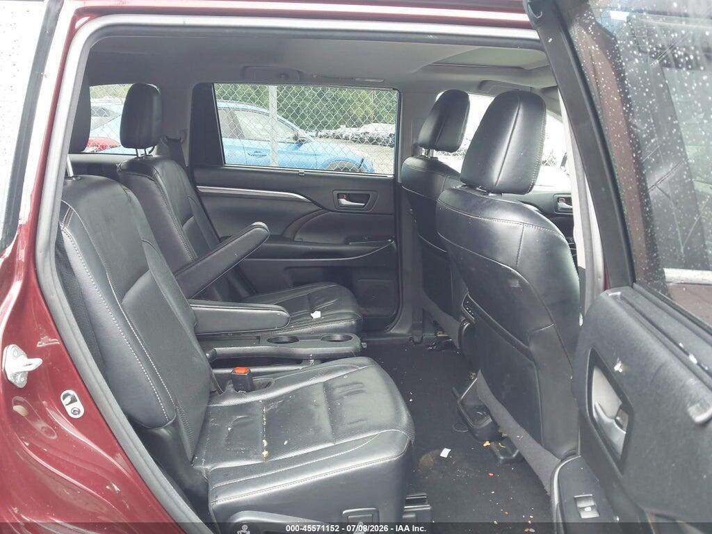 5TDDZRFH2HS474887 2017 TOYOTA HIGHLANDER photo no. 8