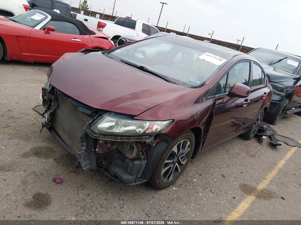 19XFB2F86DE037774 2013 HONDA CIVIC photo no. 2