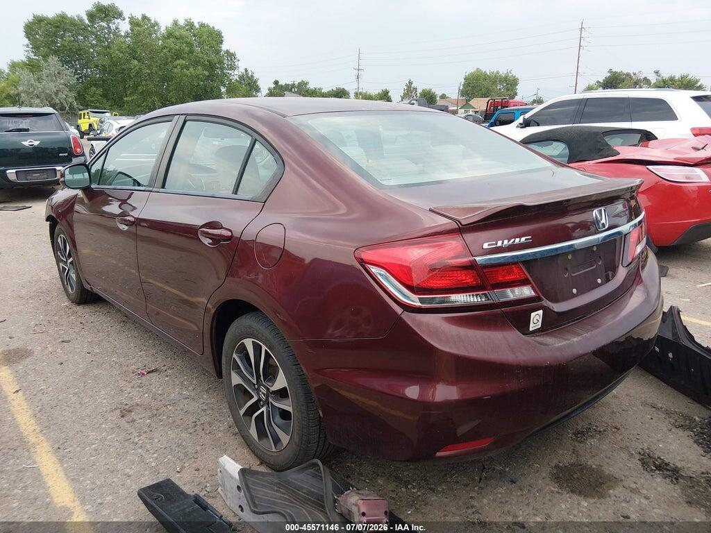 19XFB2F86DE037774 2013 HONDA CIVIC photo no. 3