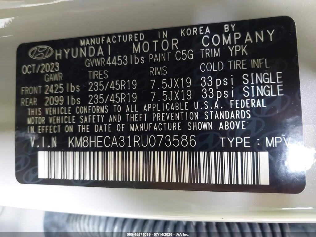 KM8HECA31RU073586 2024 HYUNDAI KONA photo no. 9