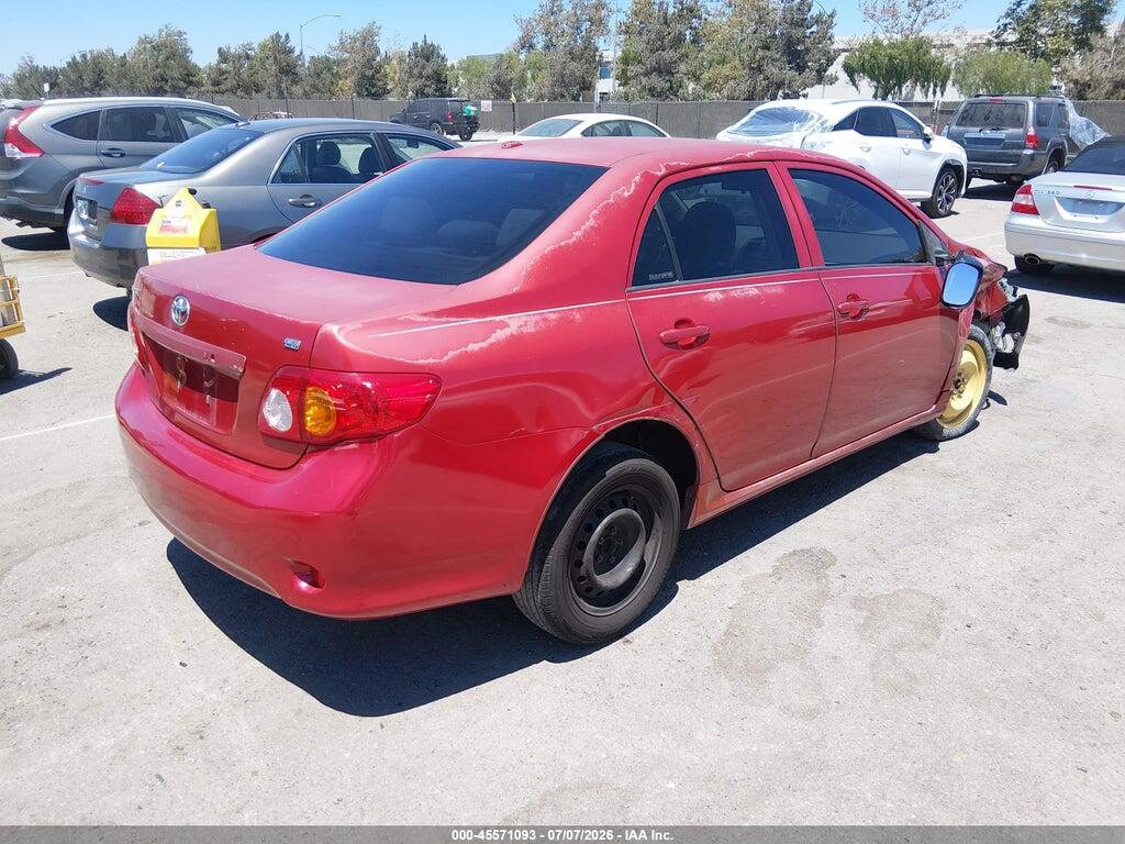 JTDBL40E89J033712 2009 TOYOTA COROLLA photo no. 4