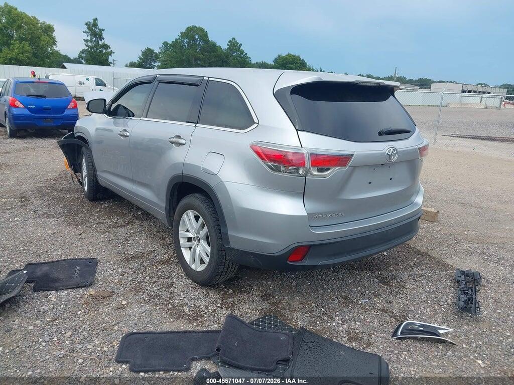 5TDZKRFH9GS121913 2016 TOYOTA HIGHLANDER photo no. 3
