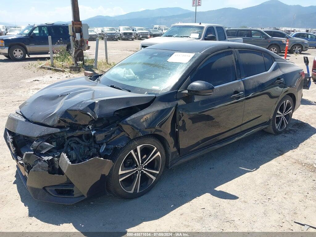 3N1AB8DV5LY218712 2020 NISSAN SENTRA photo no. 2
