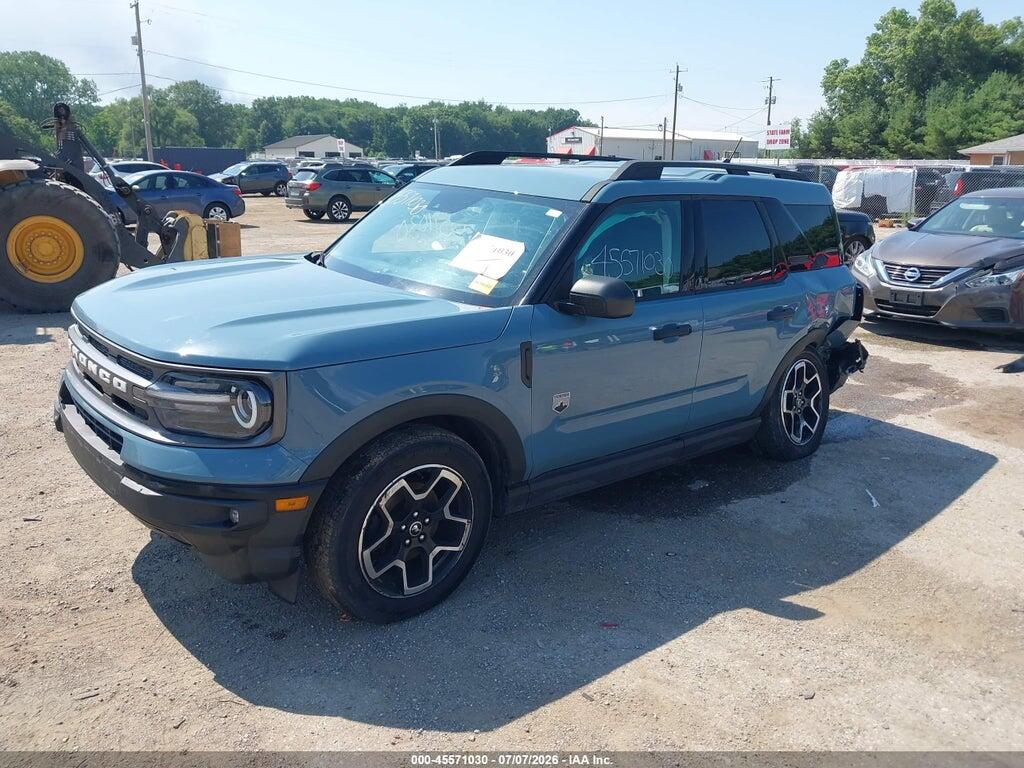 3FMCR9B68NRD06035 2022 FORD BRONCO SPORT photo no. 2