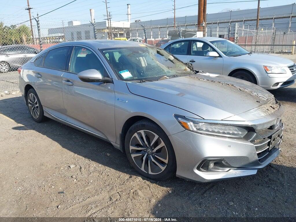 1HGCV3F52MA005995 2021 HONDA ACCORD HYBRID photo no. 1