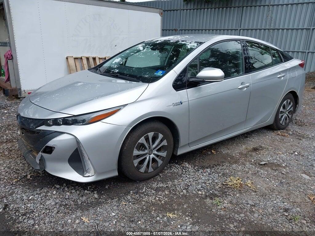 JTDKARFP0L3159585 2020 TOYOTA PRIUS PRIME photo no. 2