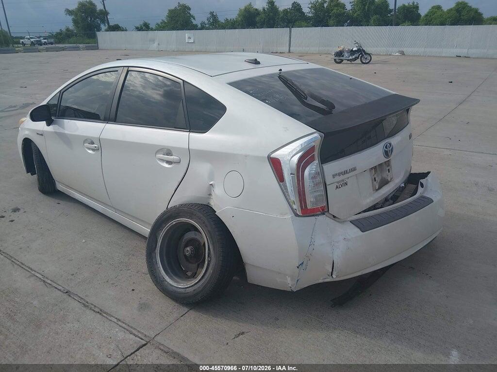JTDKN3DU3E1777511 2014 TOYOTA PRIUS photo no. 3