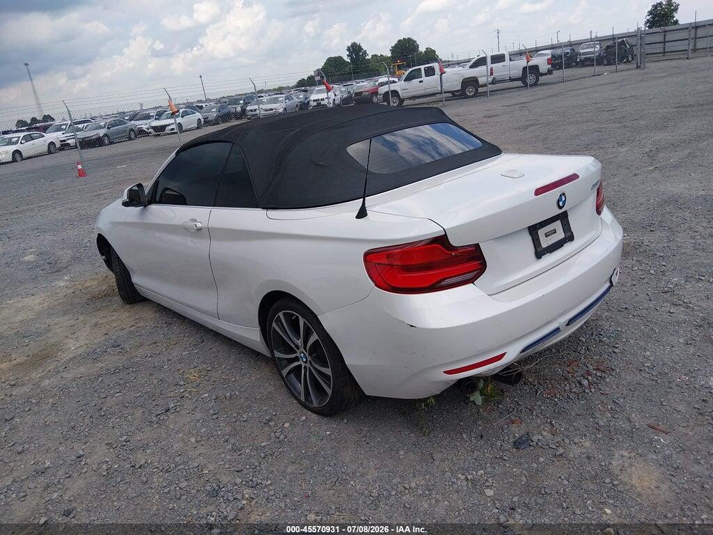 WBA2M7C52JVA97588 2018 BMW 230I photo no. 3