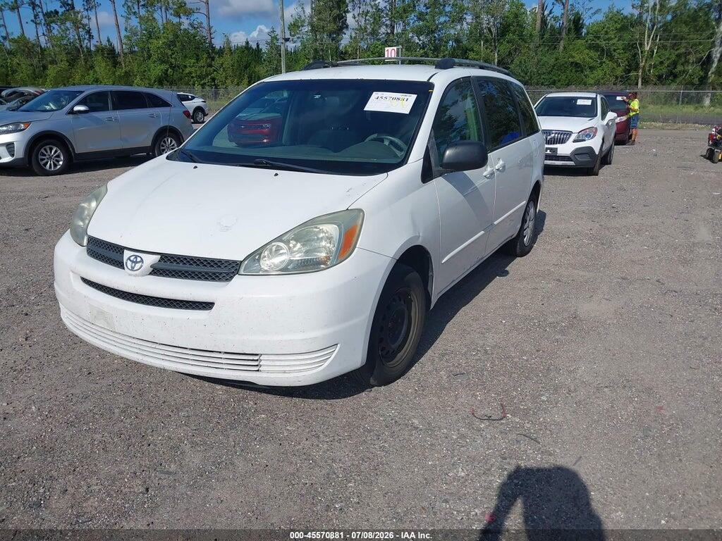 5TDZA23C94S215725 2004 TOYOTA SIENNA photo no. 2