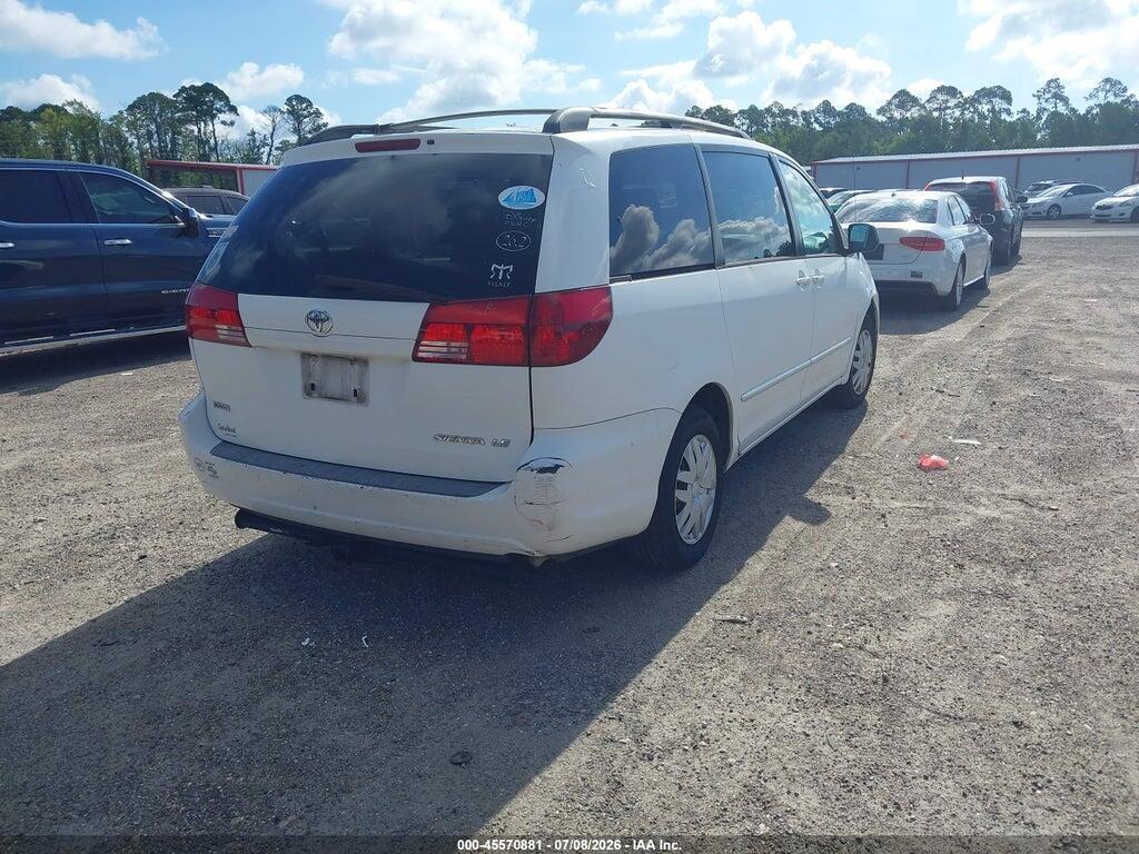 5TDZA23C94S215725 2004 TOYOTA SIENNA photo no. 4