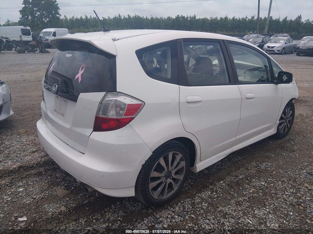 JHMGE8H5XDC080439 2013 HONDA FIT photo no. 4