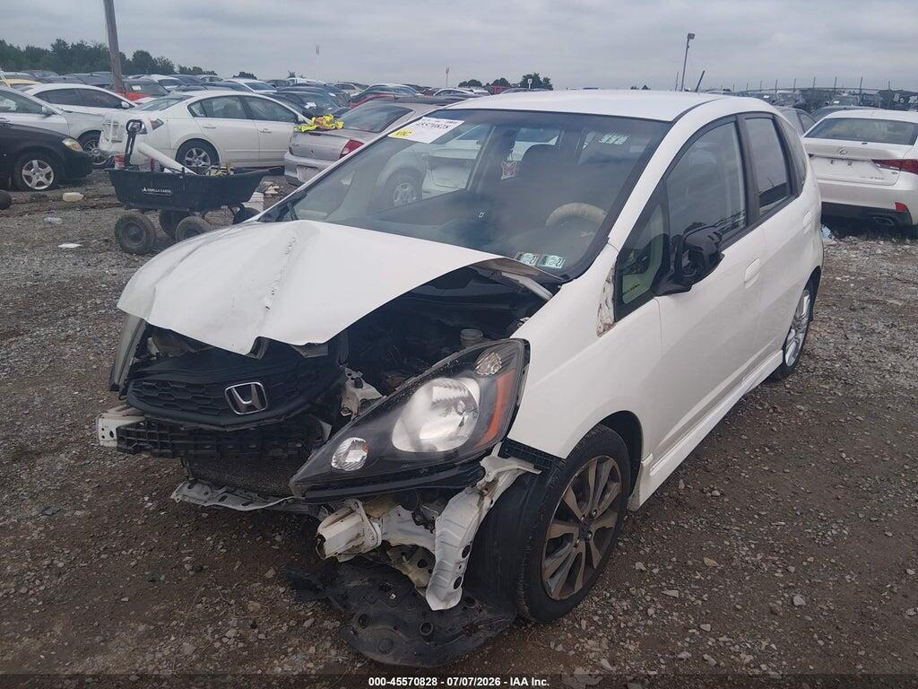 JHMGE8H5XDC080439 2013 HONDA FIT photo no. 6