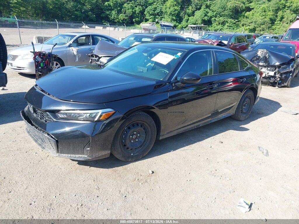 2HGFE2F26SH599745 2025 HONDA CIVIC photo no. 2