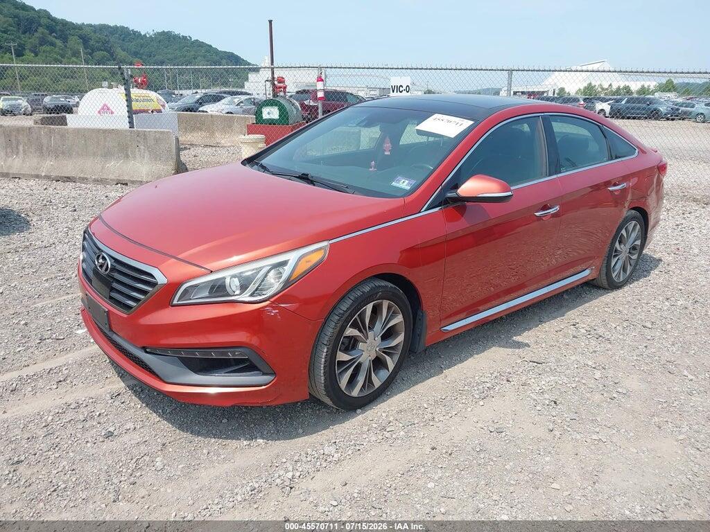5NPE34AB3FH134159 2015 HYUNDAI SONATA photo no. 2