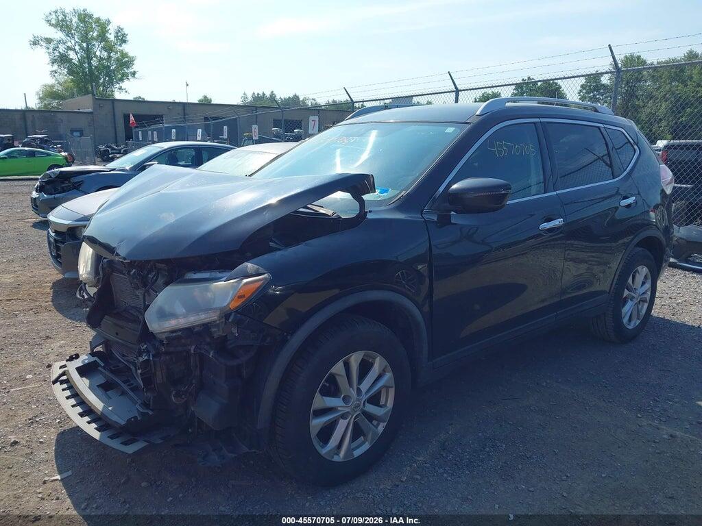 KNMAT2MV8GP640830 2016 NISSAN ROGUE photo no. 2