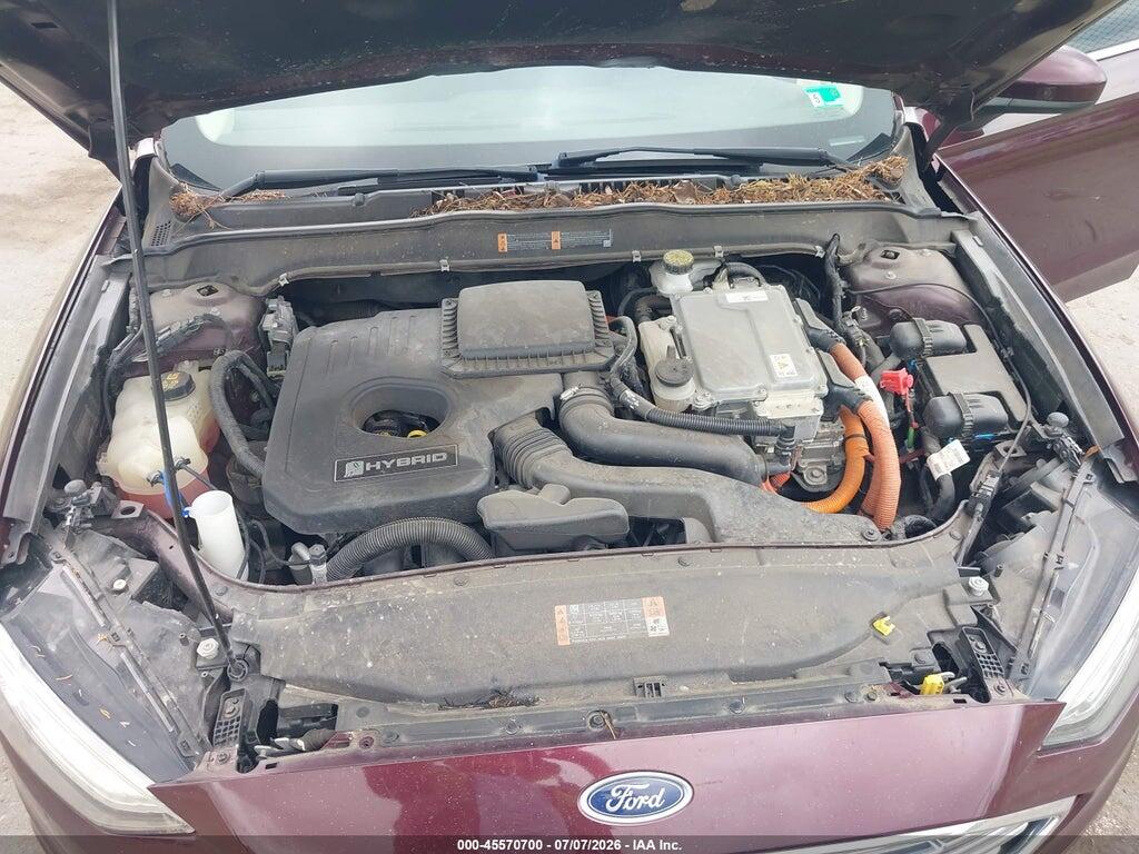3FA6P0LU2JR201295 2018 FORD FUSION HYBRID photo no. 10