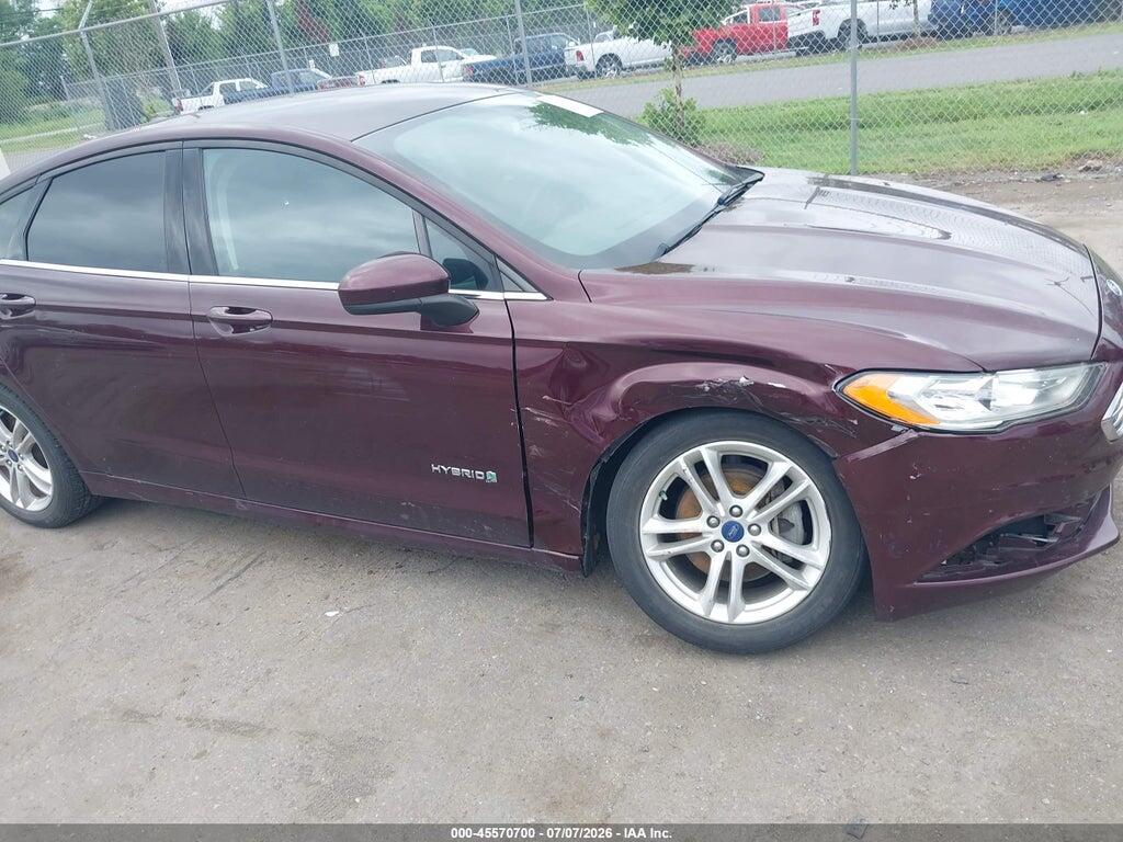 3FA6P0LU2JR201295 2018 FORD FUSION HYBRID photo no. 6