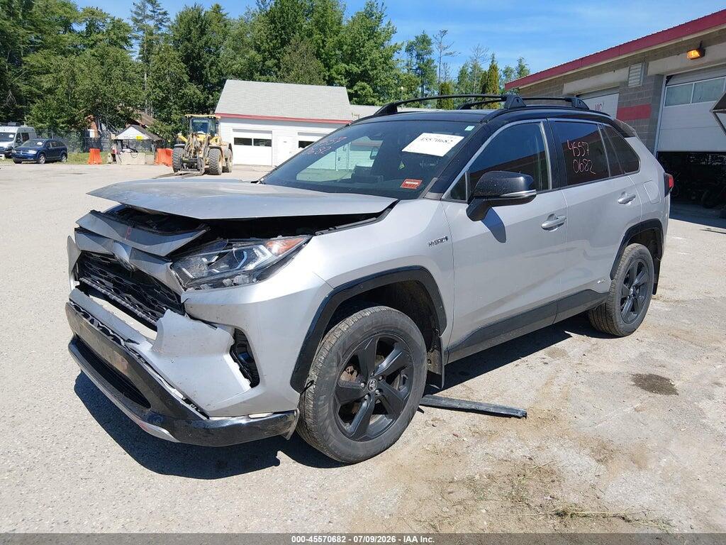 2T3EWRFV3KW028126 2019 TOYOTA RAV4 HYBRID photo no. 2