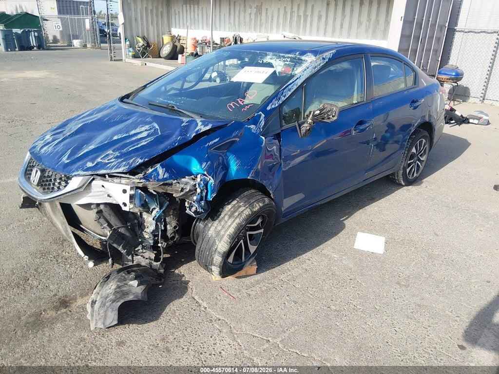 19XFB2F84DE268799 2013 HONDA CIVIC photo no. 2