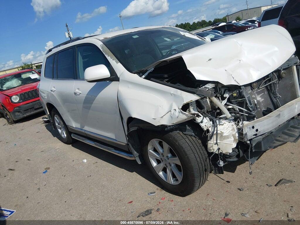 5TDZK3EH8CS089366 2012 TOYOTA HIGHLANDER photo no. 1