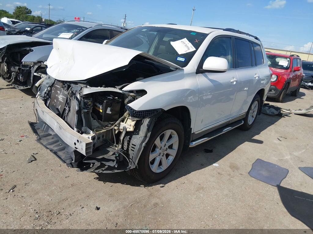 5TDZK3EH8CS089366 2012 TOYOTA HIGHLANDER photo no. 2