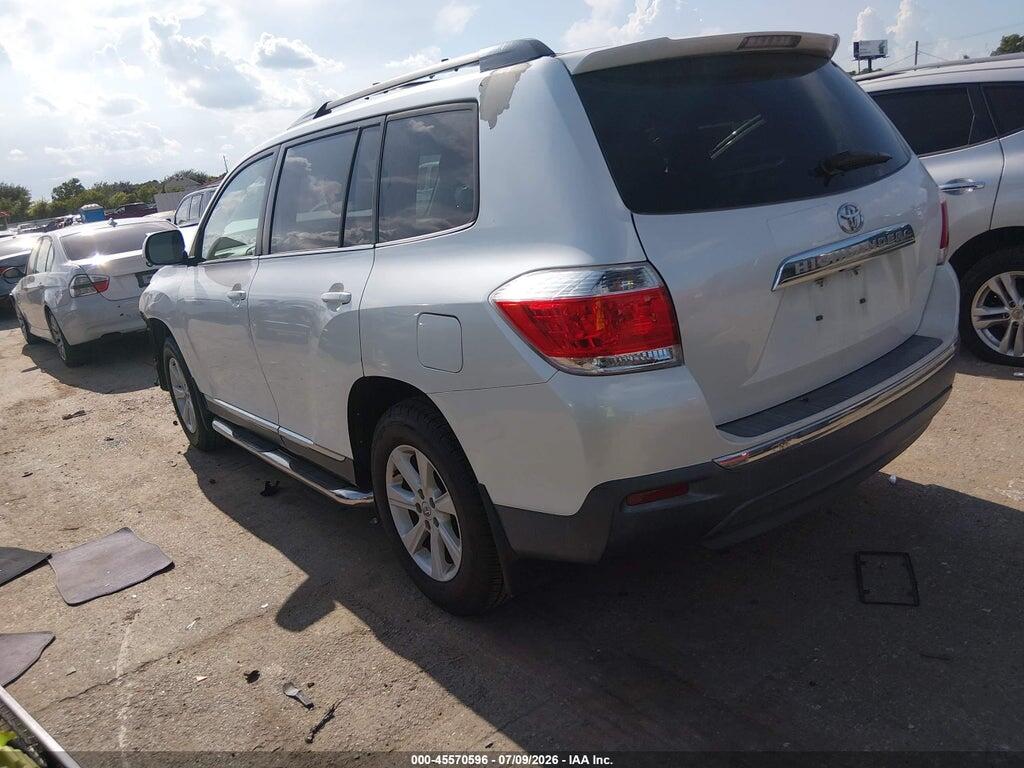 5TDZK3EH8CS089366 2012 TOYOTA HIGHLANDER photo no. 3