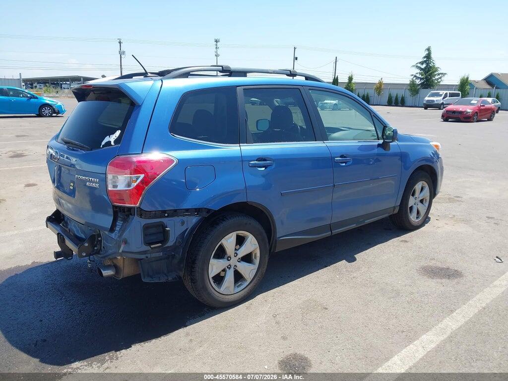 JF2SJARC6FH407860 2015 SUBARU FORESTER photo no. 4